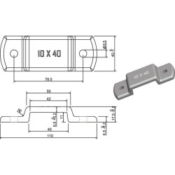 Lizdų laikiklis cinkuotas 778102KR