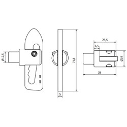 Apsauginis suvirinimas ant M12 M53560