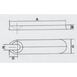 Plokštė s/c 145x10mm WS3020