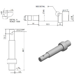 Spyruoklinis varžtas 770080KR