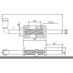 Spyruoklinis varžtas 770020KR