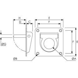 Tvirtinimo žiedas VLF3528