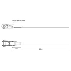 Reketo dirželis Tipas 25A, 4kN 6m Begalinis TS25006