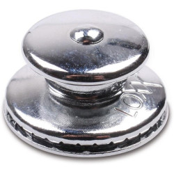 Greito veikimo-užsegimo viršutinė dalis, didelė galvutė, žalvaris chromuotas (labai blizgus apdaila) PL11902