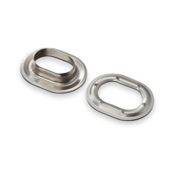 Ovalios kilpelės 22,5x13,5 mm INOX PL11505
