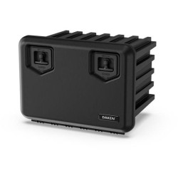 Įrankių dėžė 500x685x500mm, 109l talpa, juodas plastikas, ARKA by Daken DK81005