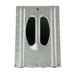 Apatinės kojos pleištas G 46 cinkuotas 100446200