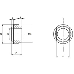 Įvorė Federschuh HW97603807