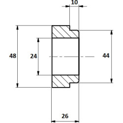 Suvirinama įvorė E5 be lizdo HW07450300