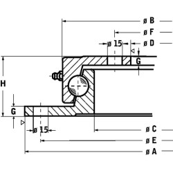 Krypties žiedas HW 80 41314