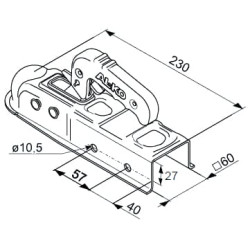 Rutulinė mova AK 7 V Plus - 6 1224342