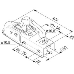Buksyravimo rutulio jungtis AK7 1224343