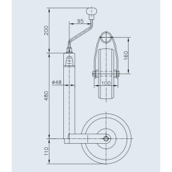 Rato domkratas 1860923