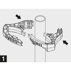 Manevravimo rankena rato domkratui Ø60mm 1931979