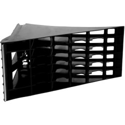 Ratų kaladėlė PVC juoda 1732681