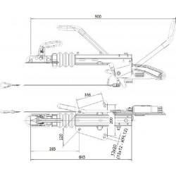 Stabdomas vilkties kablys V KF13-E 202598001