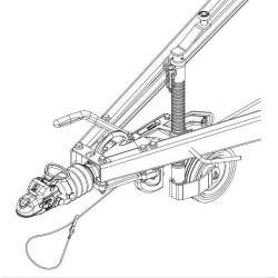 Stabdytas vilkties kablys V KFG27-A 207018002