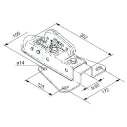 V 75-AK7 vilkties rutulio jungtis 202602