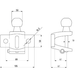 Priveržiamas vilkimo kablys Z991944