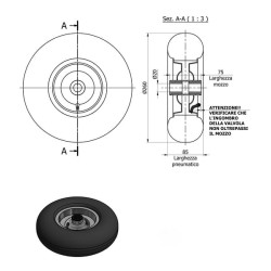 Sukomplektuotas ratas FR1300422075