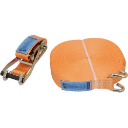 50 tipo reketas, 25 kN 20 m U formos kabliukas TS2051200U