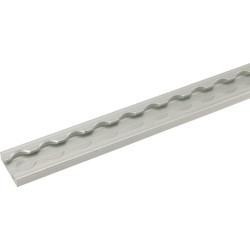 Tvirtinimo bėgelis 3m stačiakampis LS10060