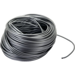 PVC kabelis 8mm sidabrinis PL10119