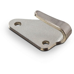 Trijų skylių brezento kablys INOX A4, 50 x 40 mm atsparus sūriam vandeniui PL11881