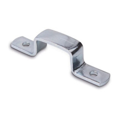 Plokščias užspaudimas, cinkuotas ovaliai kilpai 42x22 mm skylės atstumas: 57 mm PL10660