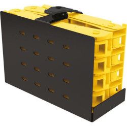 Juodas laikiklis su PVC spyruokle Origamy 600710200