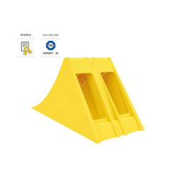 Rato trinkelė Crowny® 36, geltona, homologuota, termoplastinė 600090200