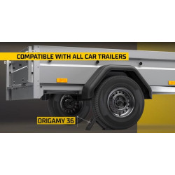 Sulankstoma ratų trinkelė Origamy® 36 600520300