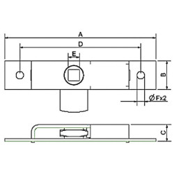 Konteinerio spyna 770101KR
