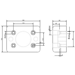 195x152mm guminis susidūrimas gd 382025KR