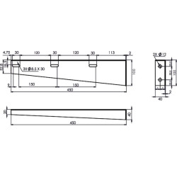 Montavimo kronšteinų rinkinys DK88512