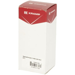 Priekabos kištukas 7 kontaktų, aliuminis, 24V, varžtiniai gnybtai TR00012KR