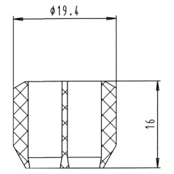Sandarinimo kamštis 035065JAE