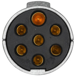 Kištukas 7 kontaktų DIN/ISO 1185 mentės gnybtas metalinis 8JA003831011