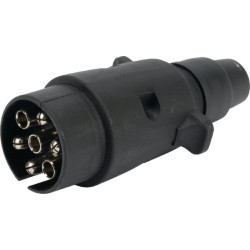 7 kontaktų kištukas, PVC LA403011