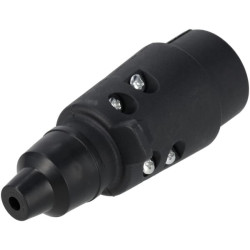 Priekabos kištukas 7 kontaktų, plastikinis, 12V, varžtiniai gnybtai TR00001KR