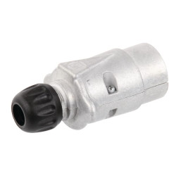 Kištukas 7-polių 6-24V aliuminio 201005JAE