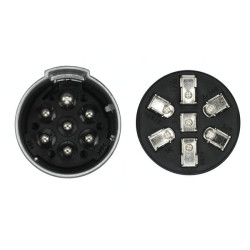 Lizdas, 7 kontaktų metalinis ašmenų gnybtas 8JB003833011