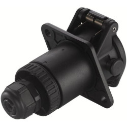 Lizdas – 24V – Kištukas: užspaudžiamas kontaktas / lituojamas įvorės kontaktas 8JB007645021