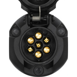 Lizdas K 18 7 kontaktų DIN/ISO 1724 skarda bronza 8JB001943001