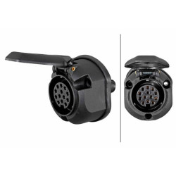 Lizdas – 13 kontaktų jungtis – Kištukas: Sraigtinis kontaktas 8JB005949011