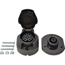 Gniazdo, 13 styków, plastikowe LA403010