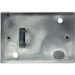 Žymeklis, stačiakampis 12/24V, baltas, varžtas 1400690400