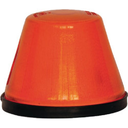 Apvalus žymeklis, 12/24V, gintarinis, užsukamas, Ø 91mm, Waś 1400690120