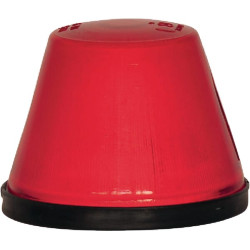 Apvalus žymeklis, 12/24V, raudonas, užsukamas, Ø 91mm, Waś 1400690110