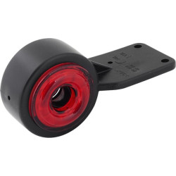 Šviesos diodas, apvalus, 12/24 V, gintarinis/raudonas, užsukamas, 117x60 mm, Waś 1400300071